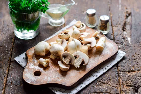 картошка с грибами в горшочках фото 3
